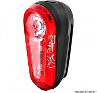 Eclairage arrière ruby 3 marque Spanninga - Matériel pour Vélo