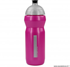 Bidon 750 ml valve automatique type camelback rose marque WTP- Equipement cycle