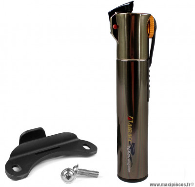 Mini pompe a main torch regular VTC presta/dunlop marque Airace - Accessoire vélo