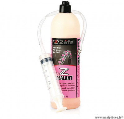 Liquide préventif tubeless 1l marque Zéfal - Accessoire vélo