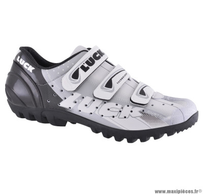 Chaussures VTT extrême (taille 41) blanches marque Luck