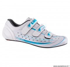 Chaussures femme route luna (taille 37) blanches-bleues marque Luck