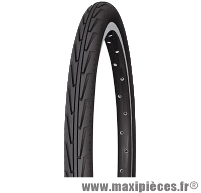 Pneu pour vélo tradi 20x1.75 diabolo city tr blanc/noir (47-406) marque Michelin - Pièce Vélo