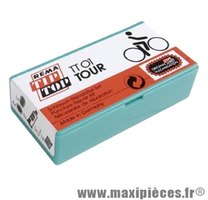 Nécessaire rep/rustine tt01 tour (vélos) (boite) marque Tip-Top * Prix Spécial !