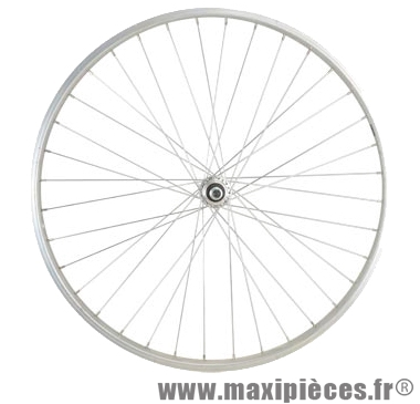 Roue vélo ville 650 x 35b arrière axe plein alu RL A VISSER 5 / 6 / 7V 36T - Accessoire Vélo Pas Cher