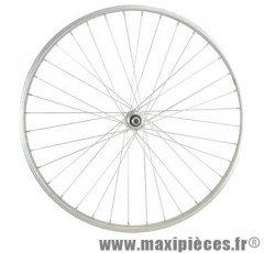 Roue vélo ville 650 x 35b arrière axe plein alu RL A VISSER 5 / 6 / 7V 36T - Accessoire Vélo Pas Cher