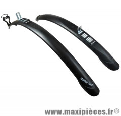 Garde-boue Vélo Avant/arrière Pour Pneus 26 Pouces - Kit En Polypropylène, Réglable, Anti-éclaboussures