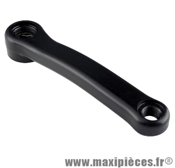 Manivelle gauche VTT 150mm acier plastifie noir axe carré