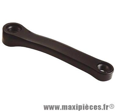 Manivelle VTT gauche l170 acier plastifie noir marque Atoo - Matériel pour Vélo