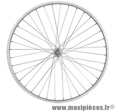 Roue avant blocage VTT 26 pouces MACH1 Jante argent M110 EVO moyeu MICHE 36 trous *prix spécial !