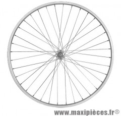 Roue avant VTC 28 pouces blocage jante MACH1 M110 alu moyeu MICHE 36 rayons