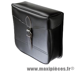 Sacoche vélo s14 courroie noire (paire) - 30 x 30 x 11 cm - Accessoire Vélo Pas Cher