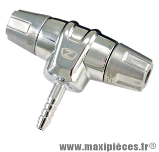 Tête raccord pompe a pied z-twin double têtes marque Zéfal - Matériel pour Cycle