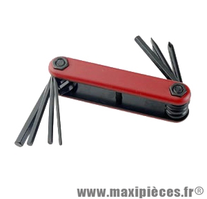 Outil multi fonctions (clesl alen et tournevis pliant) marque Atoo - Matériel pour Vélo