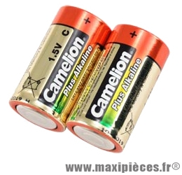 Pile alcaline 1.5v lr14 (par 2) - Accessoire Vélo Pas Cher