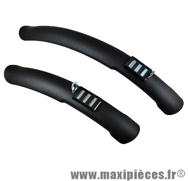 Garde boue VTT 16/20 pouces clips noir (paire) marque Atoo - Matériel pour Vélo