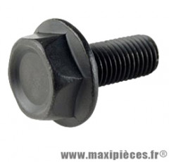 Vis boitier de pédalier/manivelle d8x100 hexagonale a embase (x1)