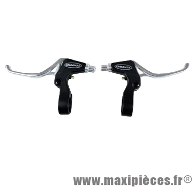 Levier de frein vélo VTT v-brake 4 doigts alu (paire) marque Tektro - Pièce Vélo