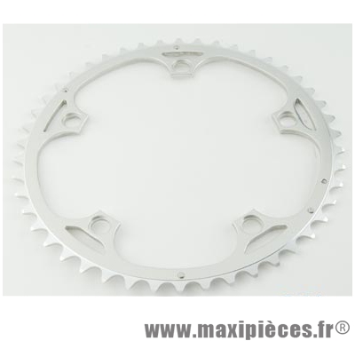 Plateau extérieur 52 dents SPECIALITE TA VENTO ø135mm argent 5 branches