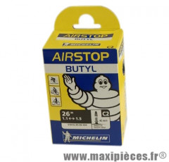 Chambre à air de VTT 26x1.00/1.50 vp c2 (26-6nm) marque Michelin - Pièce Vélo