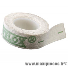 Fond de jante adhésif 16mm haute résistance coton (rouleau de 2m) marque Vélox