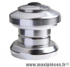 Jeu direction vélo ahead-set 1 pouce 1/8 cartouche 41.8x45degx45deg alu argent marque Atoo - Matériel pour Vélo