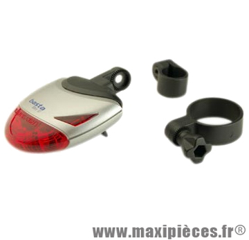 Eclairage vélo pile arrière mars vi 6 leds (blister) marque Basta - Pièce Vélo