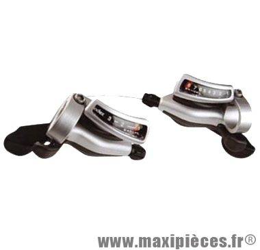 Manette VTT rapid. push-pull 7x3v. compatible shimano (paire) - Accessoire Vélo Pas Cher