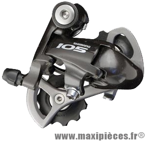 Der route arrière 105 5701 9/10v. dble noir marque Shimano - Matériel pour Vélo