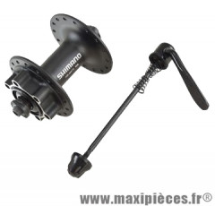 Moyeu VTT avant m475 disque 32t. noir 6 trous marque Shimano - Matériel pour Vélo