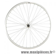 ROUE VTC 28'' AR BLOCAGE JANTE ARGENT MACH1 ER10. MOY.MICHE MAG. RL A VISSER 5 / 6 / 7V V-BRAKE 36T - Accessoire Vélo Pas Cher