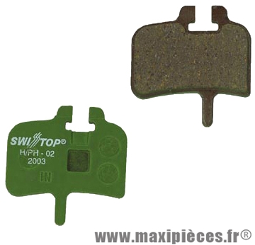 Plaquette de frein VTT adaptable hayes hfx nine/mag/mx1/promax (paire) organique marque SwissStop - Matériel pour Cycle