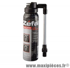 Bombe anti-crevaison vélo 100ml (raccord flexible) marque Zéfal - Matériel pour Cycle