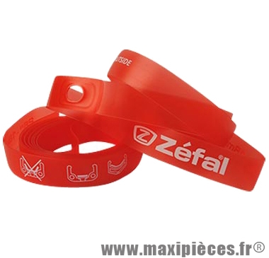 Fond de jante VTT 26x18 roug e souple (blister de 2) marque Zéfal - Matériel pour Cycle