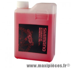 Huile minérale pour freins à disque hydrauliques Shimano bidon de 1 litre