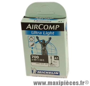 Chambre à air de route 700x18/23 vp a1 ultralight (28-4m) marque Michelin - Pièce Vélo