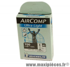 Chambre à air de route 700x18/23 vp a1 ultralight (28-4m) marque Michelin - Pièce Vélo