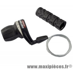 Manette VTT p. tournante 8v. gripshift mrx droite indexée - Pièce Vélo