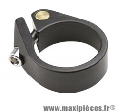 Collier tige de selle route d31.8 mm noir alu d31.8 mm serrage chc - Accessoire Vélo Pas Cher