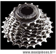 Cassette 9 vitesses adaptable shimano 14-25 dents marque Miche - Pièce Vélo