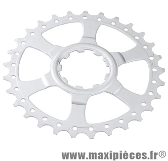 Pignon miche adapt. shimano 26d. 10v. derniere position