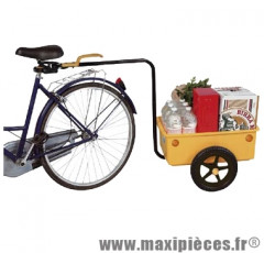 Remorque éco trailer maxi (l58xl39xht30) - Accessoire Vélo Pas Cher