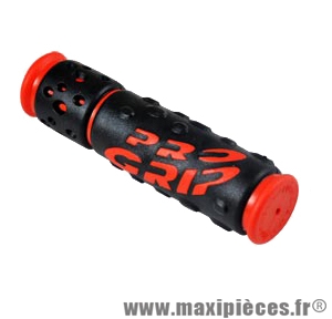 Poignée VTT 953 noir/rouge lg125mm (paire) marque Progrip
