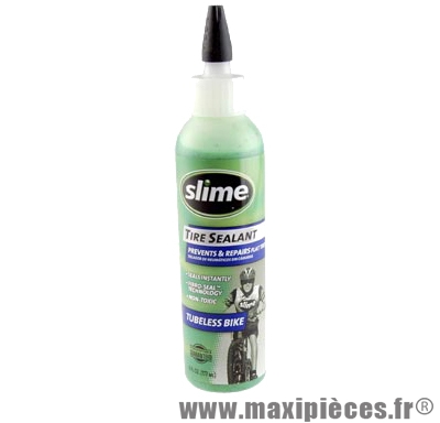 Liquide préventif VTT anti-crevaison tubeless 177 ml marque Slime - Pièce Vélo