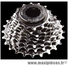 Cassette 8 vitesses adaptable shimano 12-23 dents marque Miche - Pièce Vélo