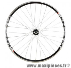 Roue VTT 26 pouces arrière blocage k7 8/9/10v jante noire revo / moy shim TX500 double paroi v-brake marque Mach1 - Matériel pour Cycle