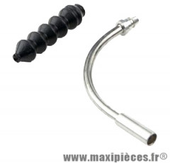 Coude de frein v-brake 90° avec soufflet (x10) - Accessoire Vélo