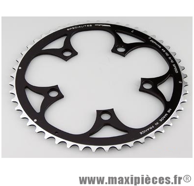 Plateau extérieur 49 dents SPECIALITE TA ZEPHYR ø110mm noir 5 branches