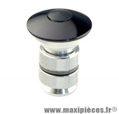 Bouchon potence ahead-set 1 pouce+1 pouce 1/8 noir (diamètre inter. 20.0) marque Atoo - Matériel pour Vélo