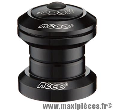 Jeu direction vélo ahead-set 1 pouce 1/8 cartouche 41.8x45degx45deg alu noir marque Atoo - Matériel pour Vélo